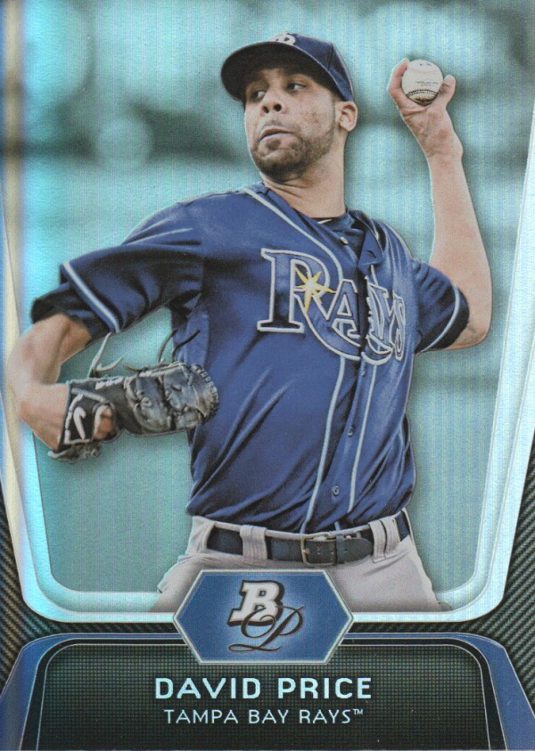 2012 Bowman Platinum #28 David Price