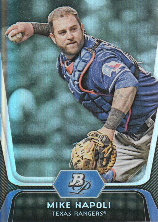 2012 Bowman Platinum #29 Mike Napoli