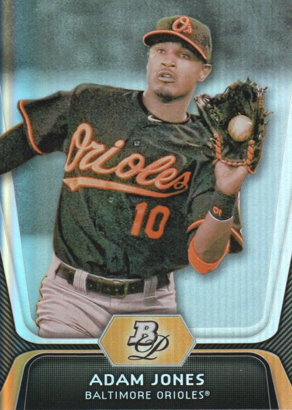 2012 Bowman Platinum #33 Adam Jones