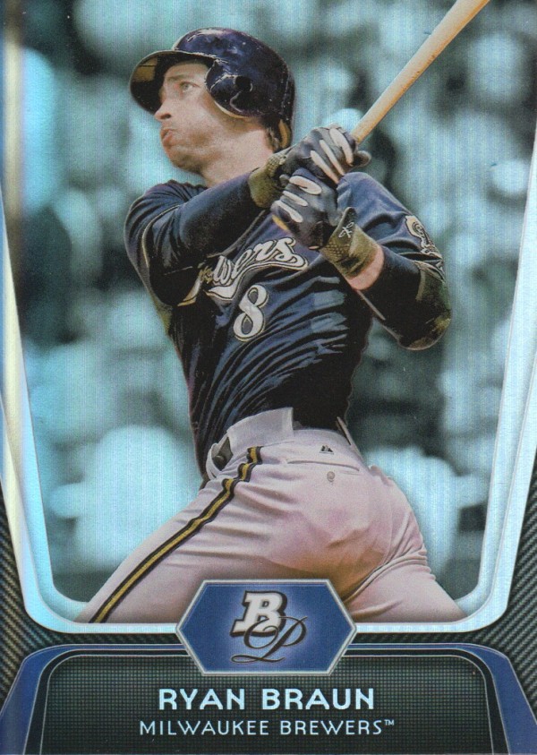 2012 Bowman Platinum #34 Ryan Braun