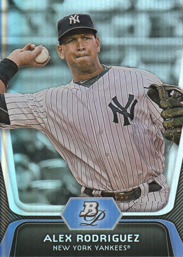 2012 Bowman Platinum #36 Alex Rodriguez