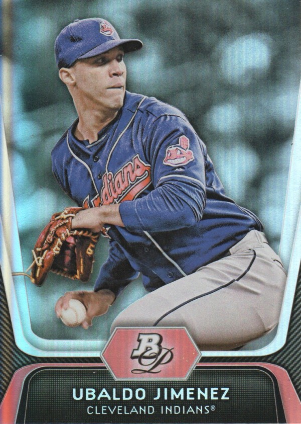 2012 Bowman Platinum #40 Ubaldo Jimenez