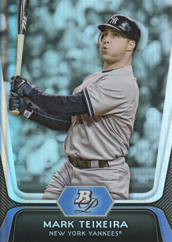 2012 Bowman Platinum #43 Mark Teixeira