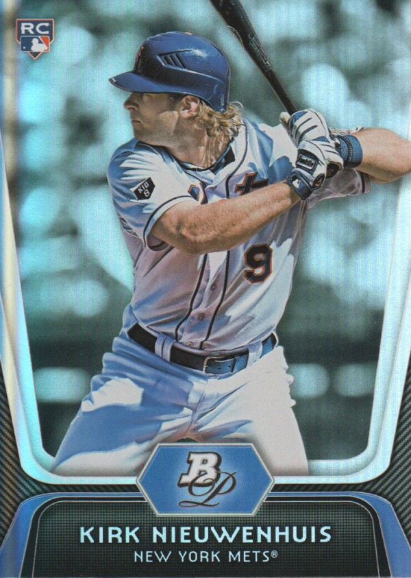 2012 Bowman Platinum #48 Kirk Nieuwenhuis RC