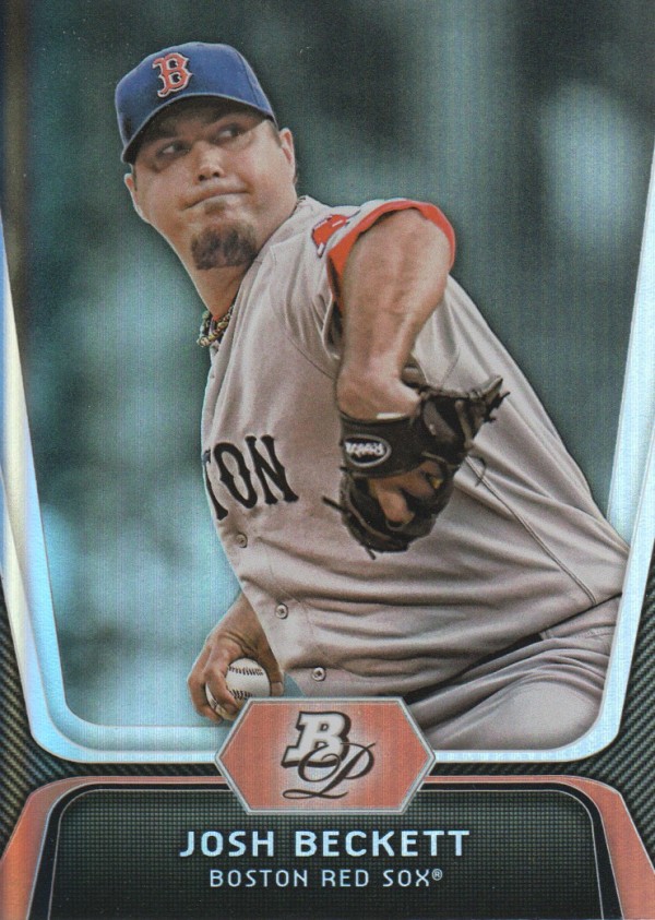 2012 Bowman Platinum #50 Josh Beckett