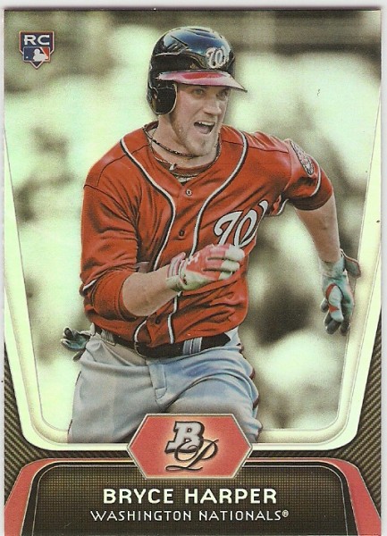 2012 Bowman Platinum #56 Bryce Harper RC