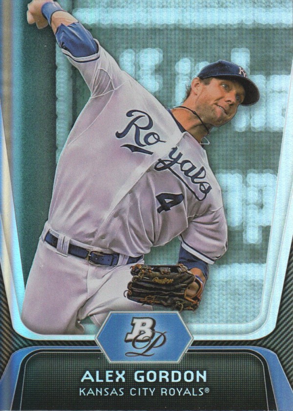 2012 Bowman Platinum #62 Alex Gordon