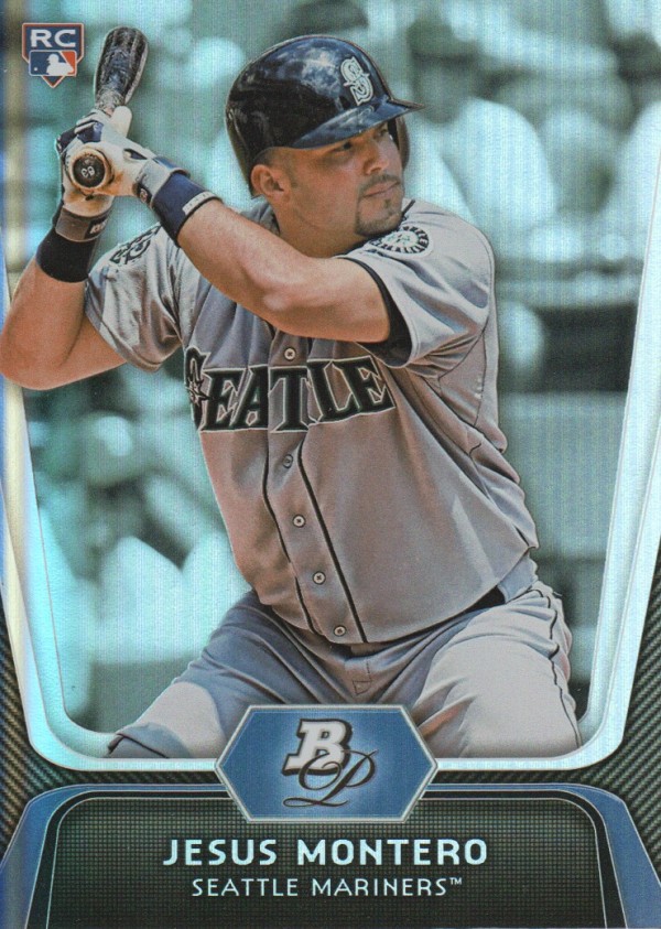 2012 Bowman Platinum #65 Jesus Montero