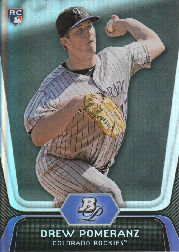 2012 Bowman Platinum #69 Drew Pomeranz RC