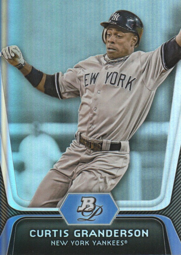 2012 Bowman Platinum #72 Curtis Granderson
