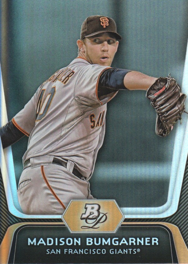 2012 Bowman Platinum #73 Madison Bumgarner