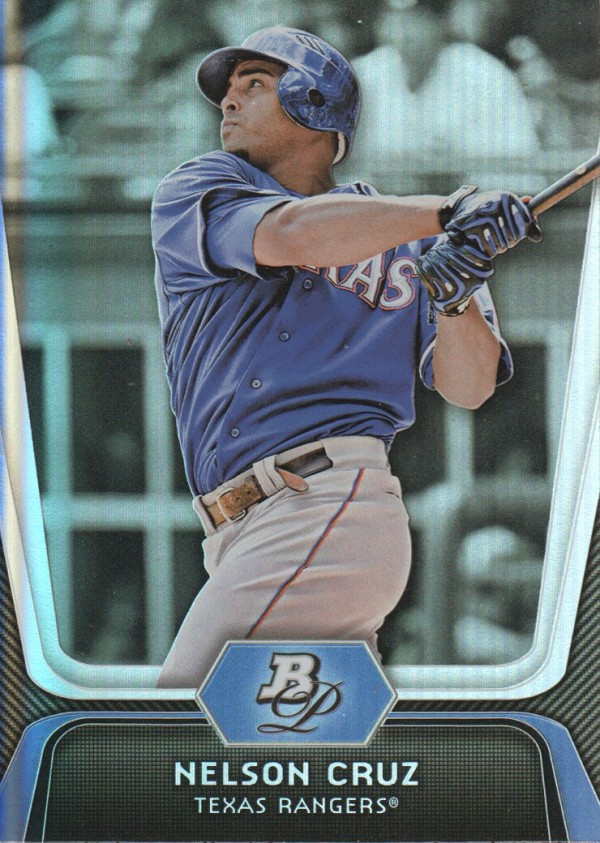 2012 Bowman Platinum #74 Nelson Cruz
