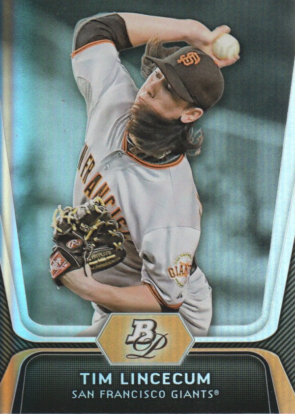 2012 Bowman Platinum #76 Tim Lincecum