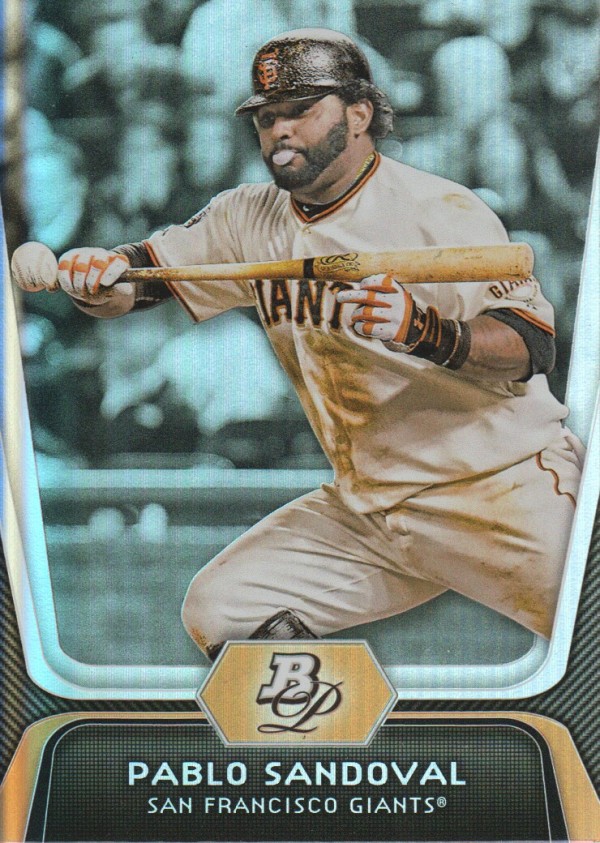2012 Bowman Platinum #77 Pablo Sandoval