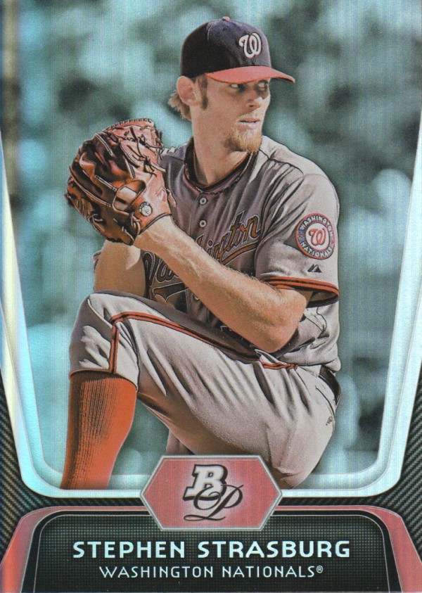 2012 Bowman Platinum #80 Stephen Strasburg