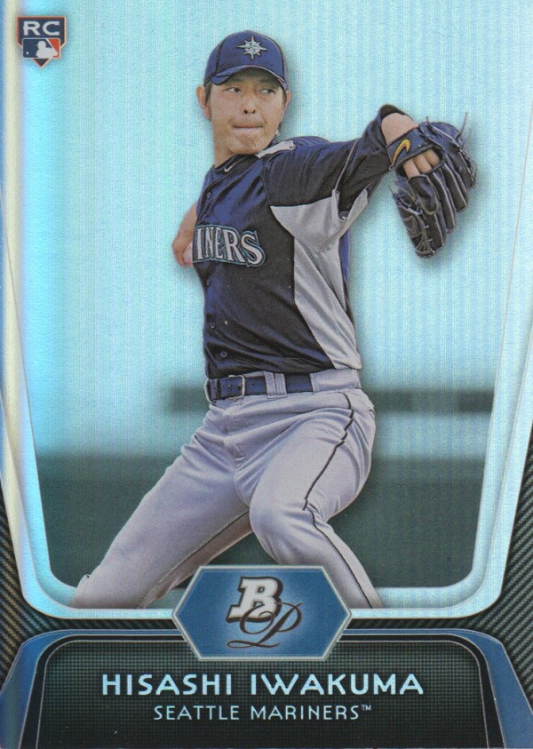 2012 Bowman Platinum #81 Hisashi Iwakuma RC