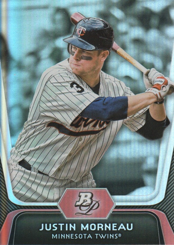 2012 Bowman Platinum #84 Justin Morneau