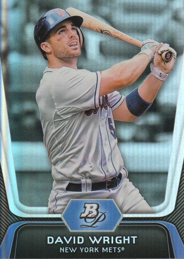 2012 Bowman Platinum #90 David Wright