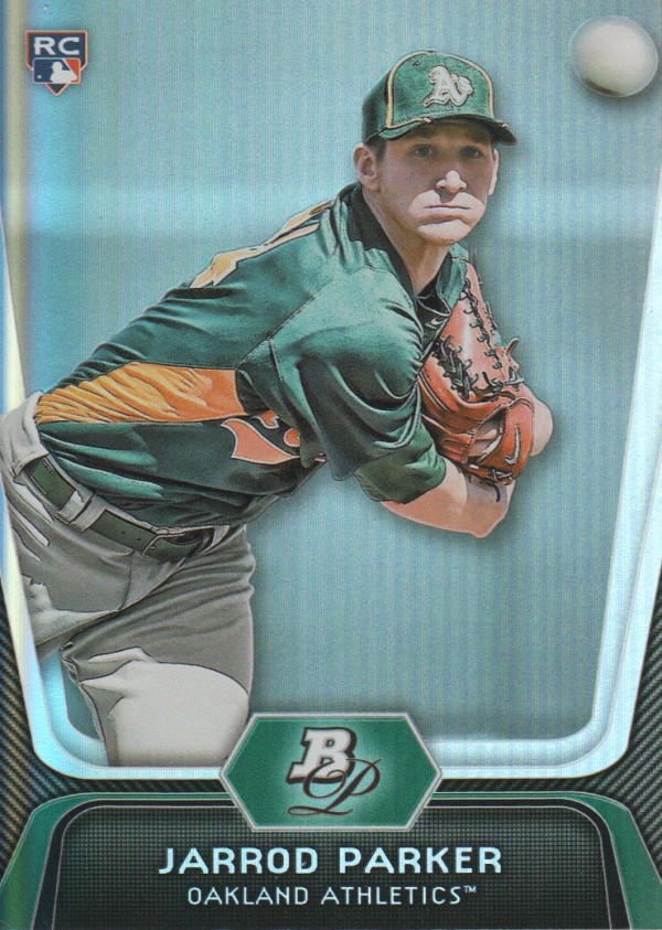 2012 Bowman Platinum #96 Jarrod Parker RC