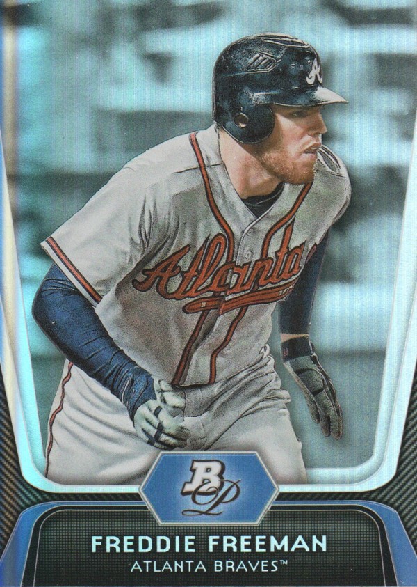 2012 Bowman Platinum #98 Freddie Freeman