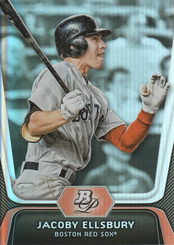 2012 Bowman Platinum #100 Jacoby Ellsbury