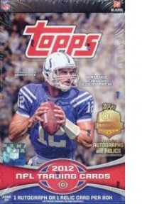 2012 Topps Football Hobby Box