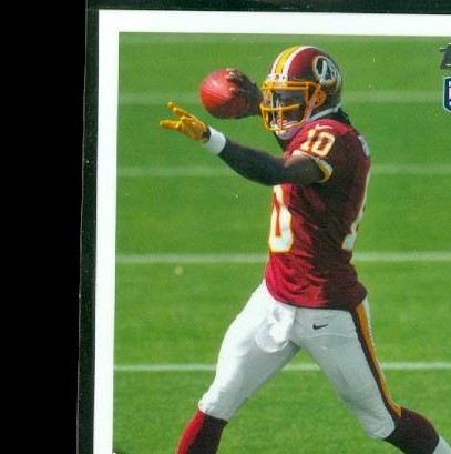 2012 Topps #340A Robert Griffin III RC/(passing pose)