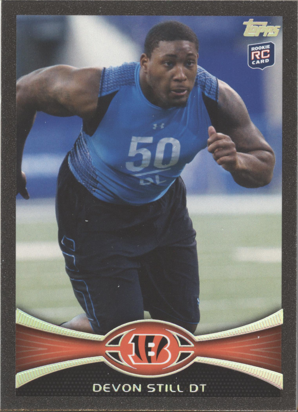 2012 Topps Black #266 Devon Still