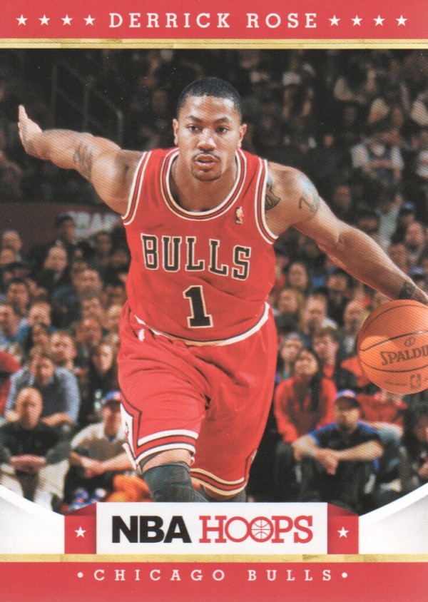 2012-13 Hoops #75 Derrick Rose