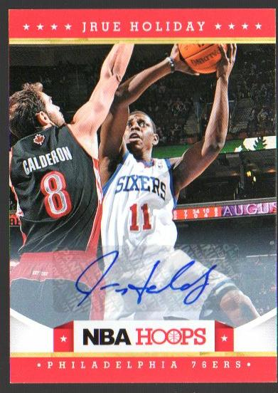 2012-13 Hoops Autographs #24 Jrue Holiday SP