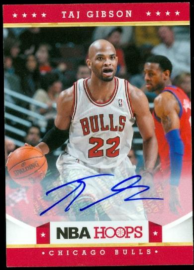 2012-13 Hoops Autographs #79 Taj Gibson