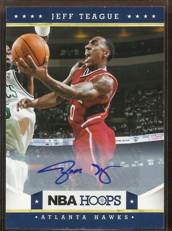 2012-13 Hoops Autographs #149 Jeff Teague