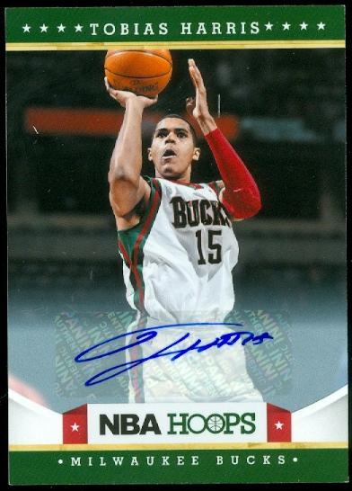 2012-13 Hoops Autographs #240 Tobias Harris