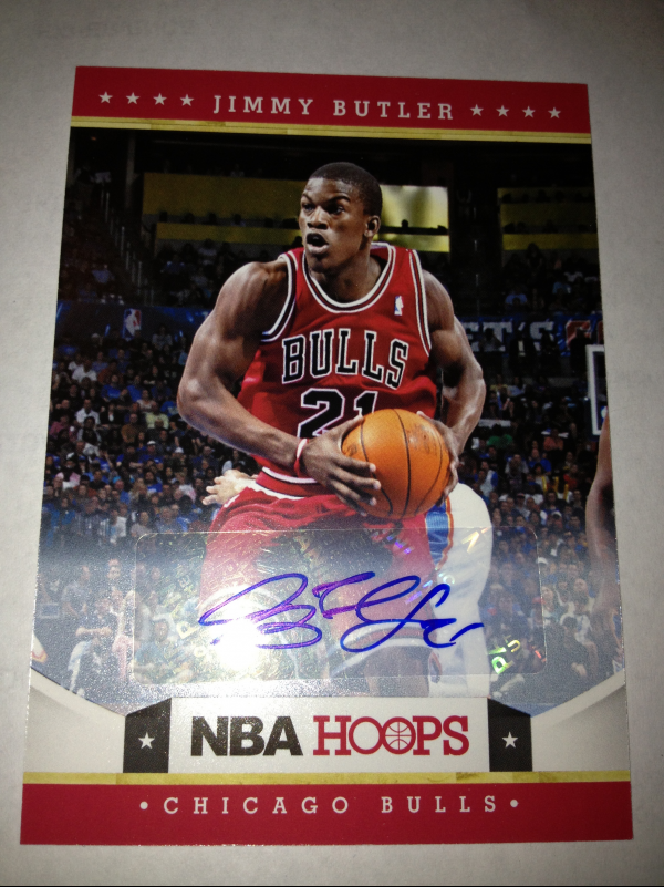 2012-13 Hoops Autographs #249 Jimmy Butler