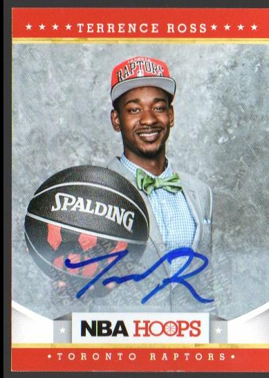 2012-13 Hoops Autographs #282 Terrence Ross