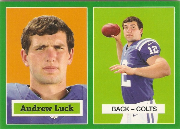 2012 Topps 1957 Green #2 Andrew Luck