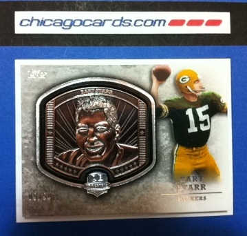 2012 Topps QB Immortals Plaques #QIPBS Bart Starr