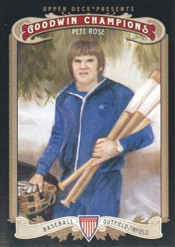 2012 Upper Deck Goodwin Champions #145A Pete Rose