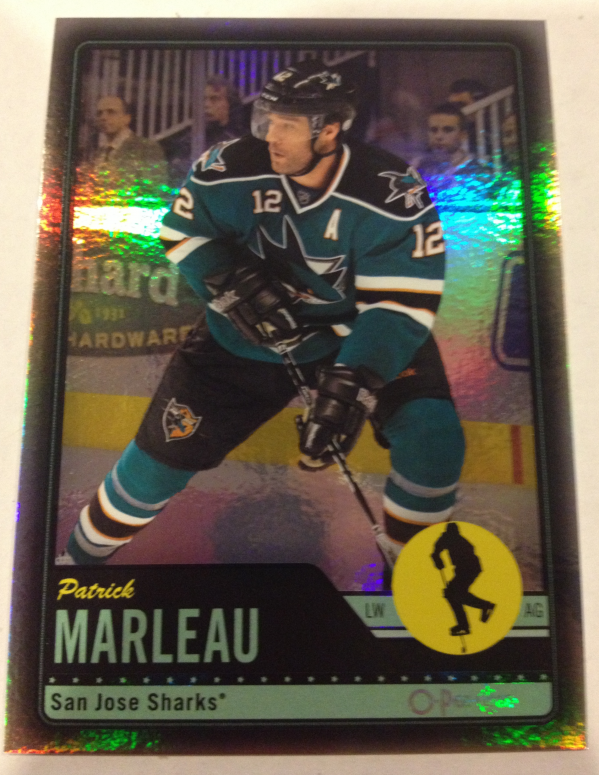 2012-13 O-Pee-Chee Black Rainbow #64 Patrick Marleau