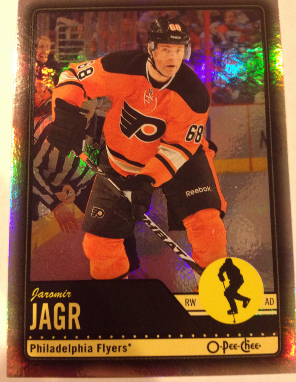 2012-13 O-Pee-Chee Black Rainbow #117 Jaromir Jagr