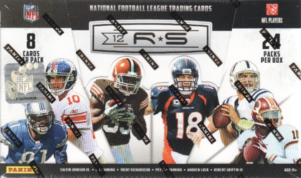 2012 Rookies and Stars Football Hobby Box
