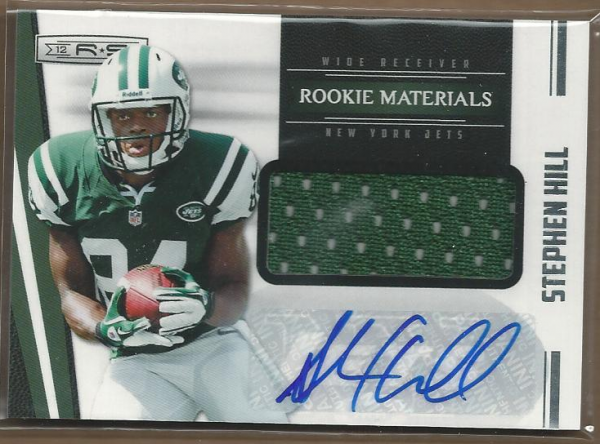 2012 Rookies and Stars #248 Stephen Hill JSY AU RC