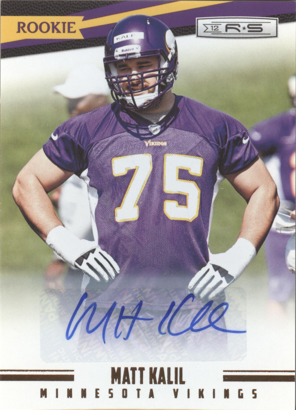 2012 Rookies and Stars Autographs #193 Matt Kalil/499
