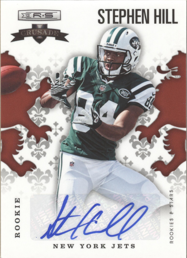 2012 Rookies and Stars Rookie Crusade Autographs Red #18 Stephen Hill/199
