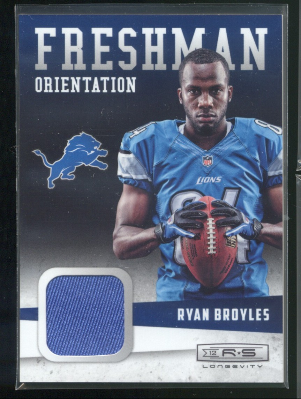 2012 Rookies and Stars Longevity Freshman Orientation Jerseys #3 Ryan Broyles