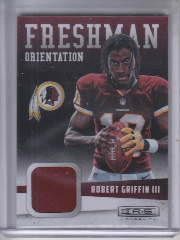 2012 Rookies and Stars Longevity Freshman Orientation Jerseys #33 Robert Griffin III