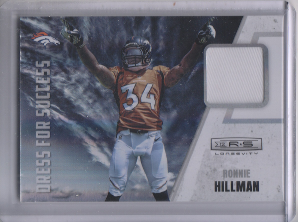2012 Rookies and Stars Longevity Dress for Success Jerseys Prime #21 Ronnie Hillman