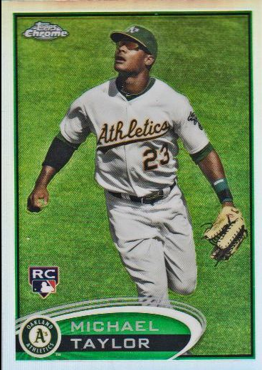 2012 Topps Chrome Refractors #171 Michael Taylor