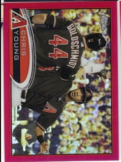 2012 Topps Chrome Red Refractors #145 Chris Young