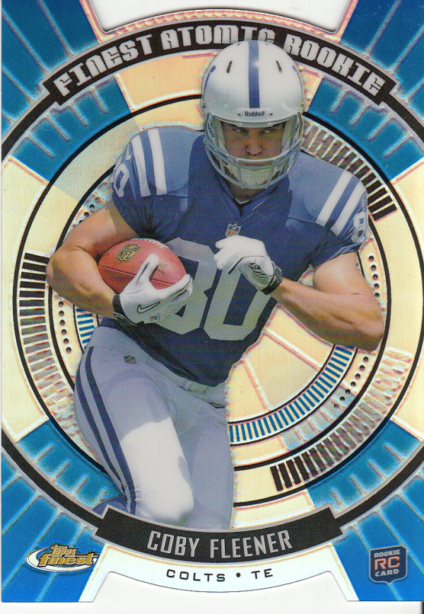 2012 Finest Atomic Refractor Rookies #FARCF Coby Fleener